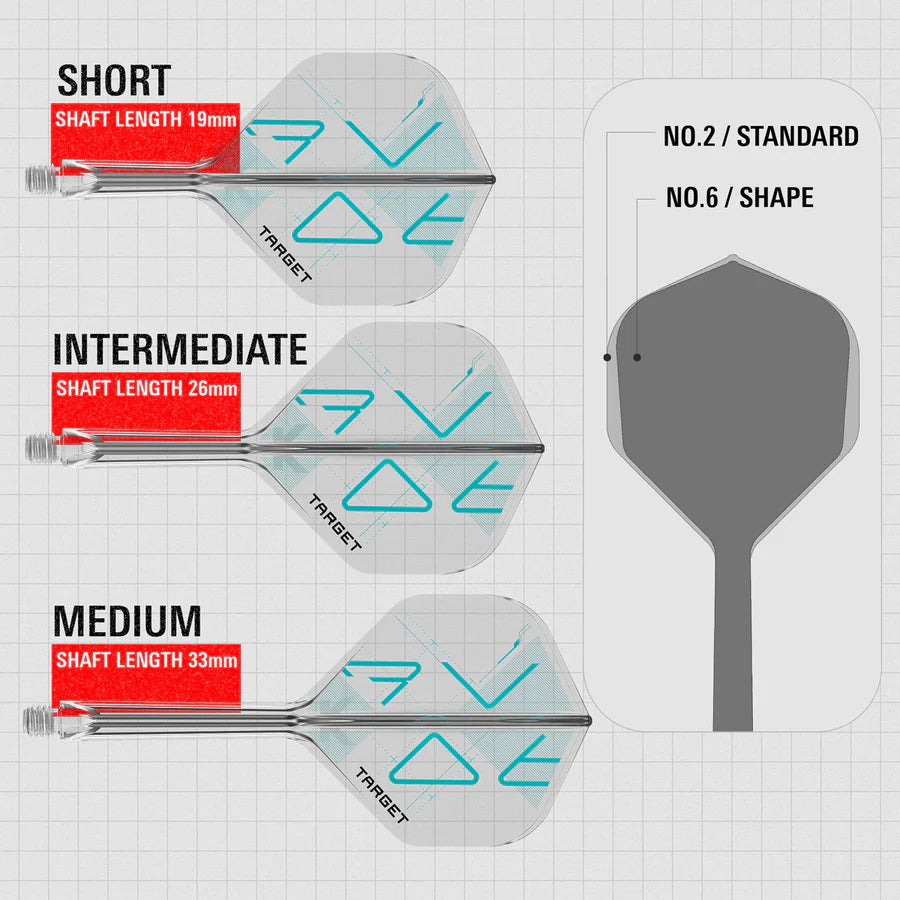 Target K-Flex Rove One Piece Dart Flights
