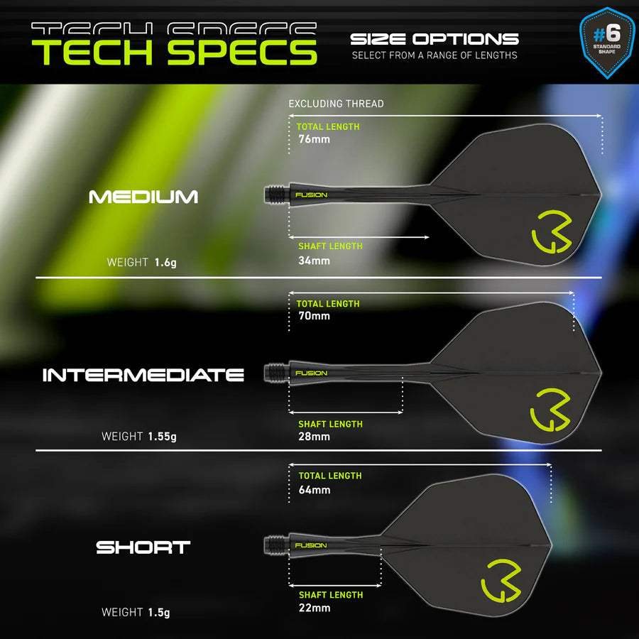 Michael Van Gerwen MVG Fusion Integrated Flight & Shaft by Winmau