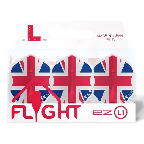 L-Style Champagne EZ L1 Standard Union Jack Darts Flights