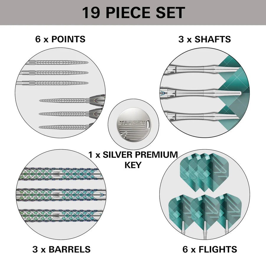 Rove 03 90% Tungsten SP Steel Tip Darts