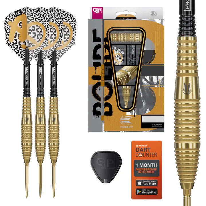 Bolide Envy 05 90% Tungsten SP Steel Tip Darts by Target