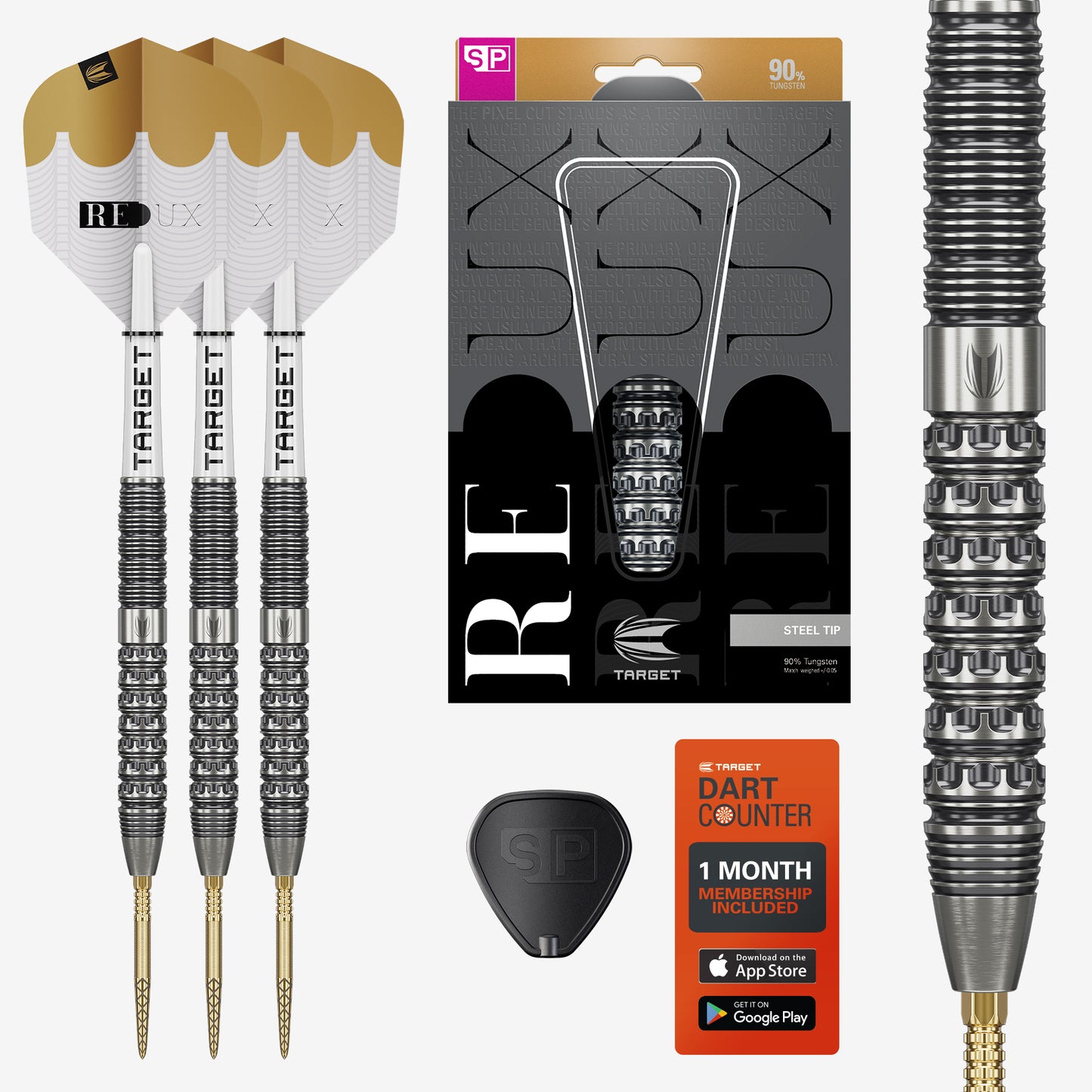 Redux 90% 01 SP Steel Tip Darts 2025 Edition