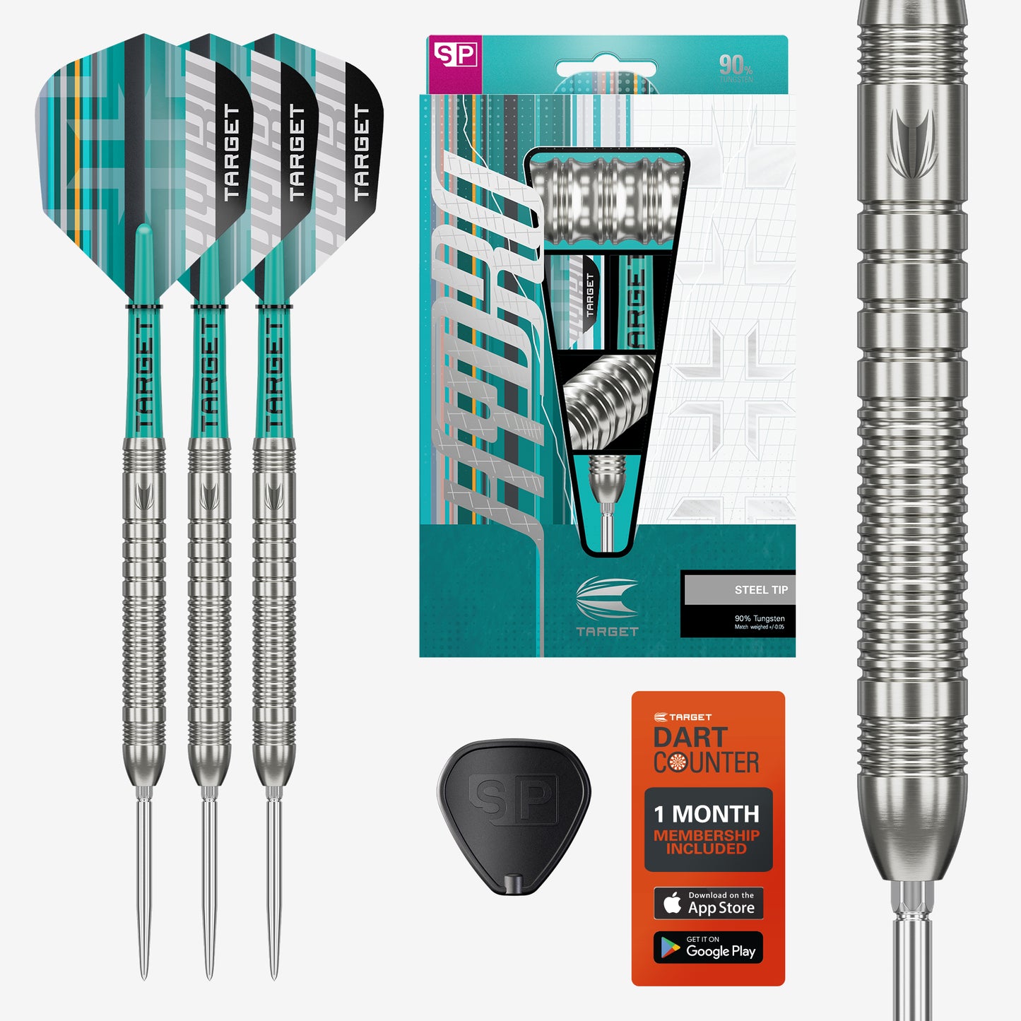 Hydro 90% 03 SP Steel Tip Darts 2025
