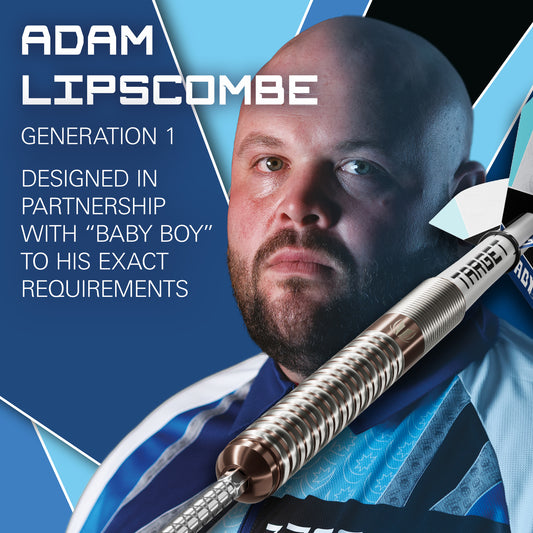 ADAM LIPSCOMBE 90% 25G SP STEEL TIP DARTS 2026