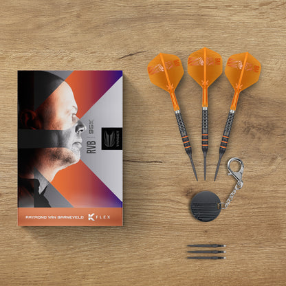 RAYMOND VAN BARNEVELD 95K SP STEEL TIP DARTS