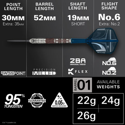 Star Wars Mandalorian 95% Steel Tip Darts 2026