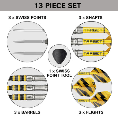BUZZ 90% SP03 STEEL TIP DART