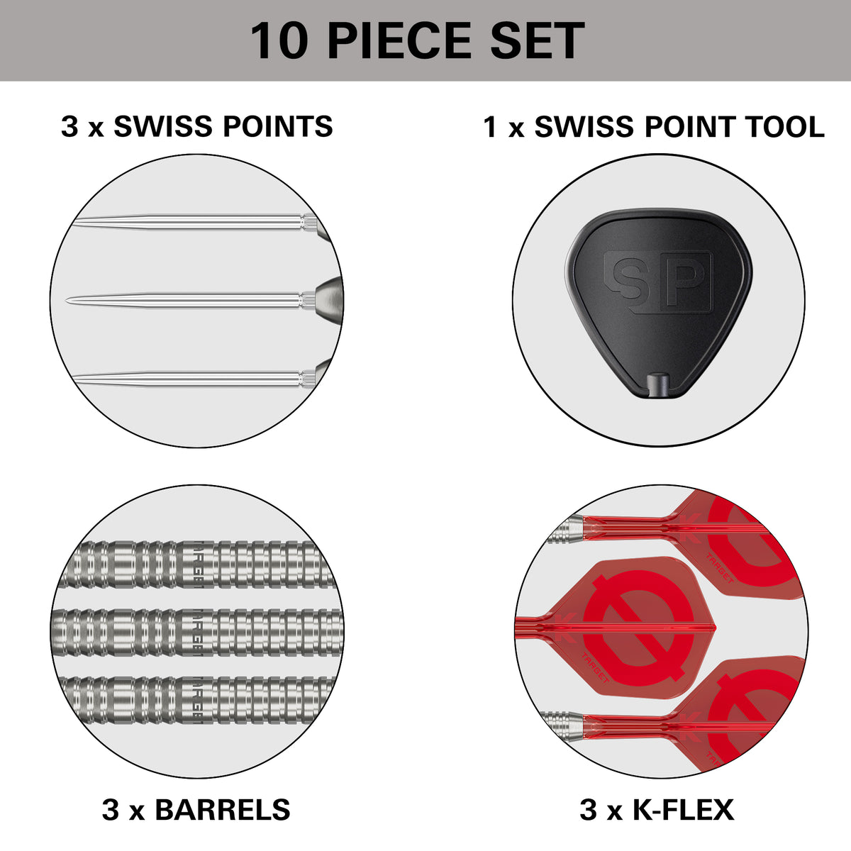 TARGET GROUP Ø 50% 03 SP STEEL TIP DARTS 2026
