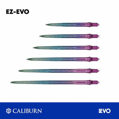 CALIBURN EZ EVO Dart Points - Steel Tip - Laser Armour