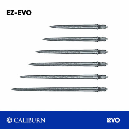 CALIBURN EZ EVO Dart Points - Steel Tip - Laser Armour