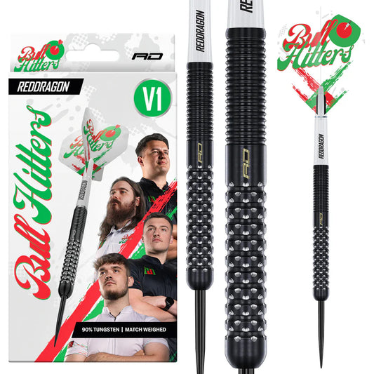 Red Dragon Bullhitters 90% Tungsten 23g Steel Tip Darts