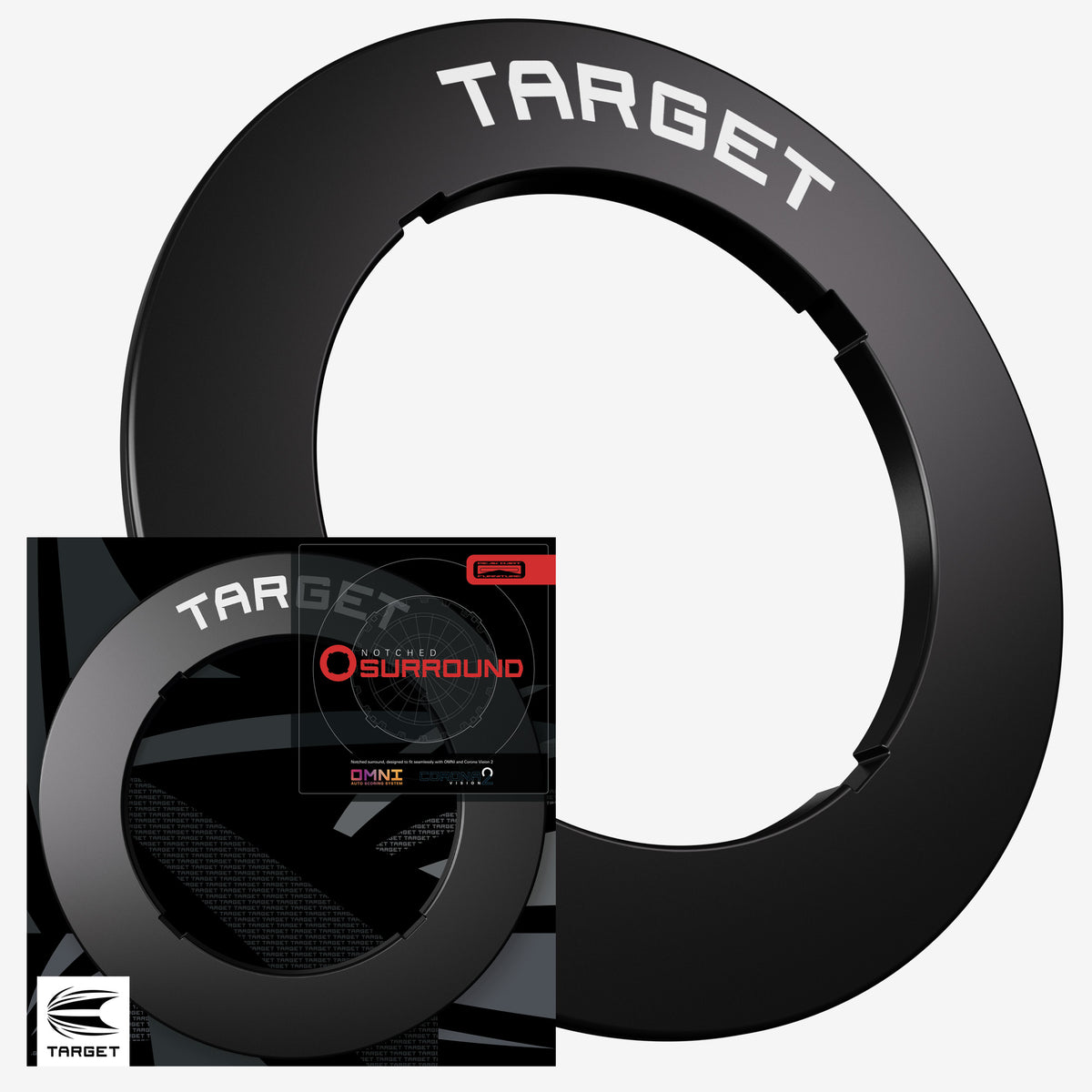 Target Darts Notched Dartboard Surround