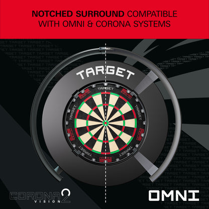Target Darts Notched Dartboard Surround