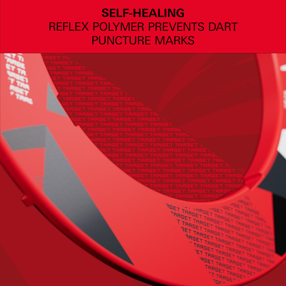 Target Darts Patterned Notched Dartboard Surround