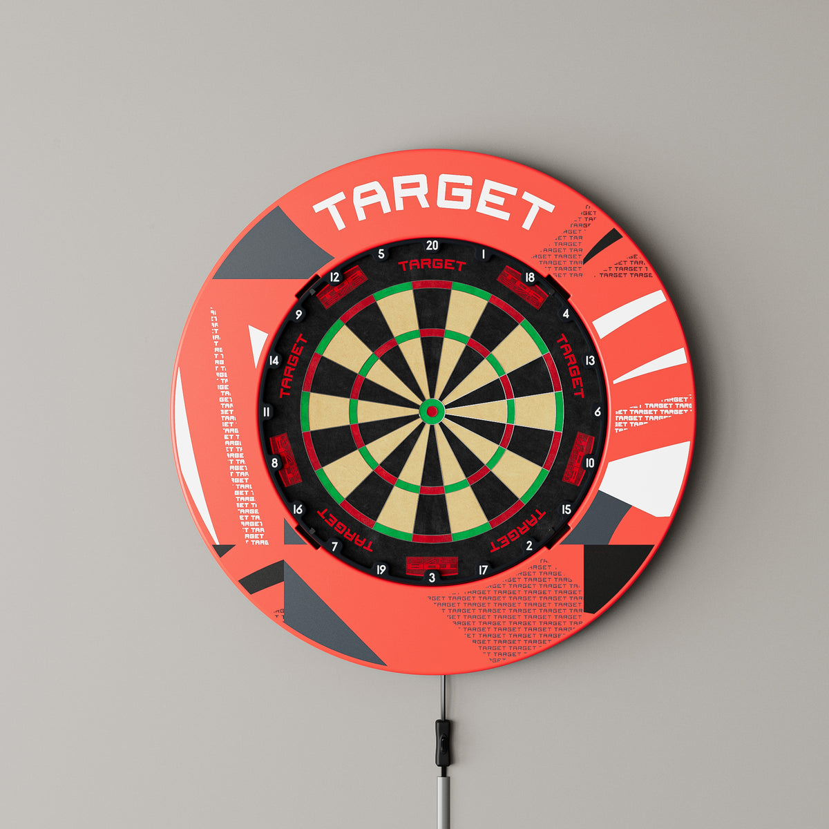 Target Darts Patterned Notched Dartboard Surround