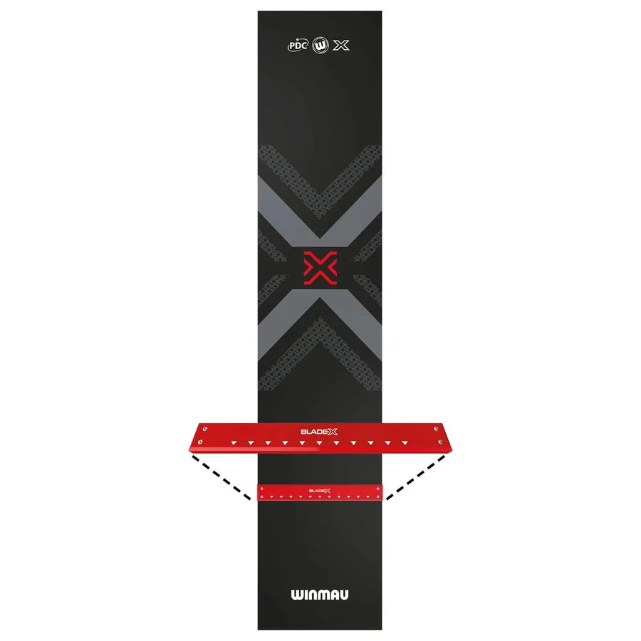 Winmau Blade X Pro Zone PVC Dart Mat & Integrated Oche