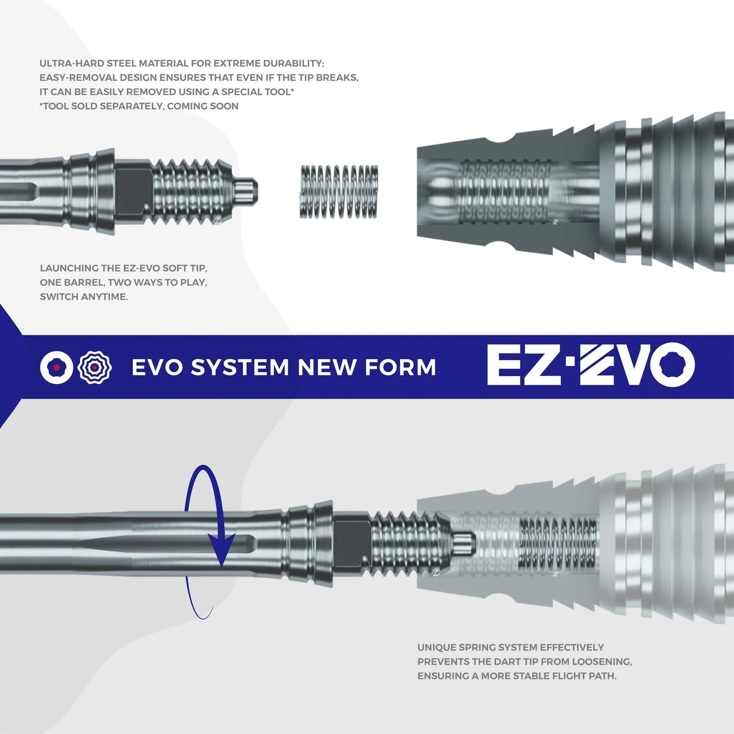 CALIBURN EZ-EVO Anti-Loosening Springs