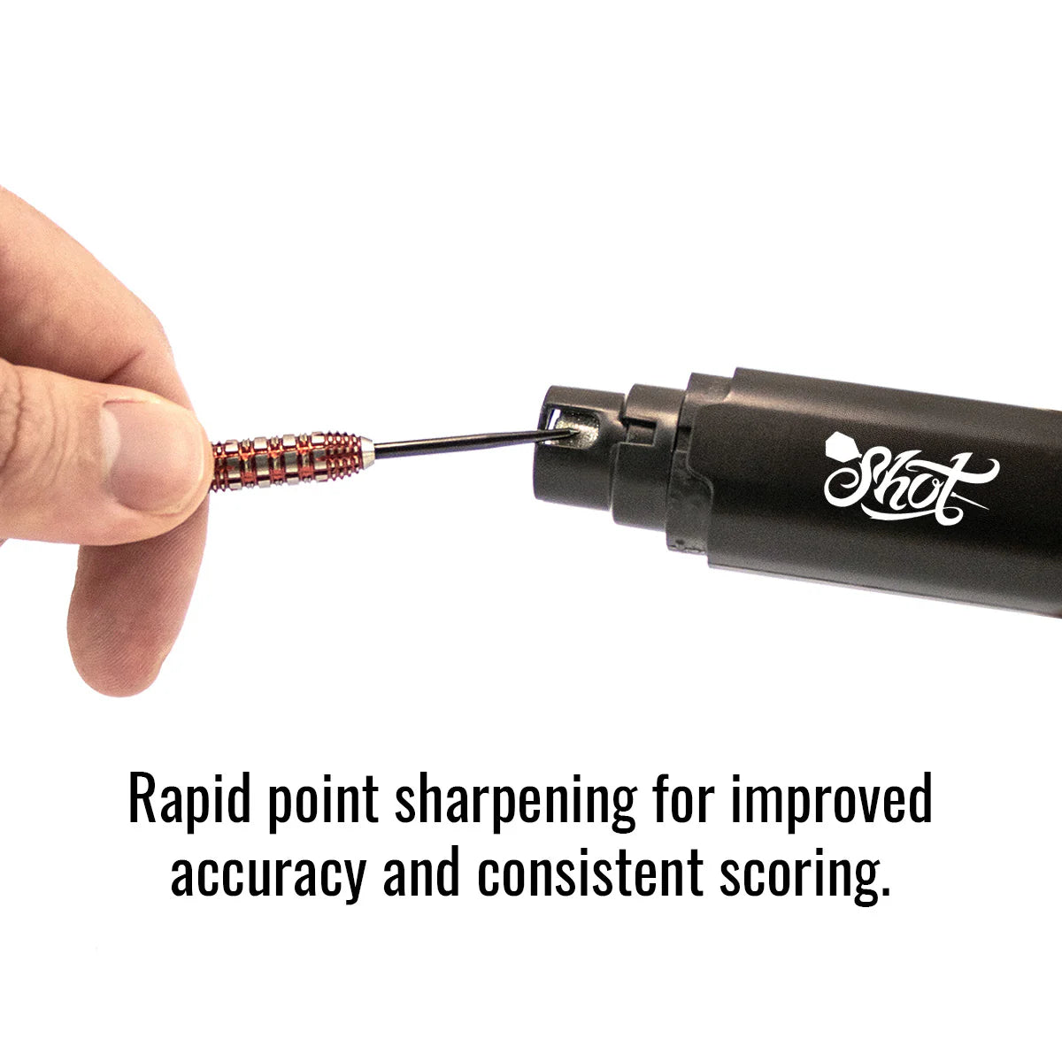 Shot Turbo Dart Sharpener