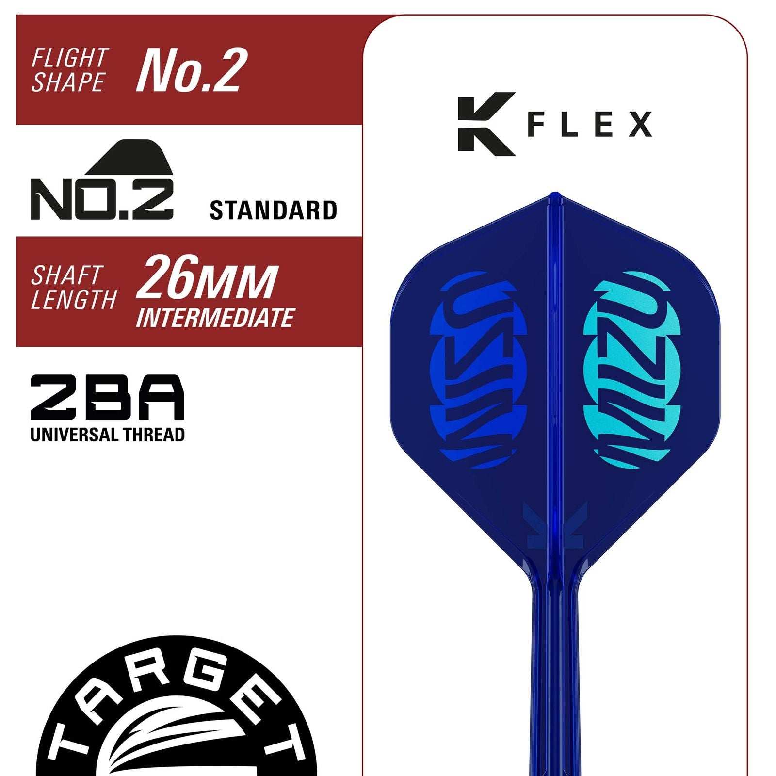 Target Japan Mizu Series 02 90% SP Steel Tip Darts 2026 - High