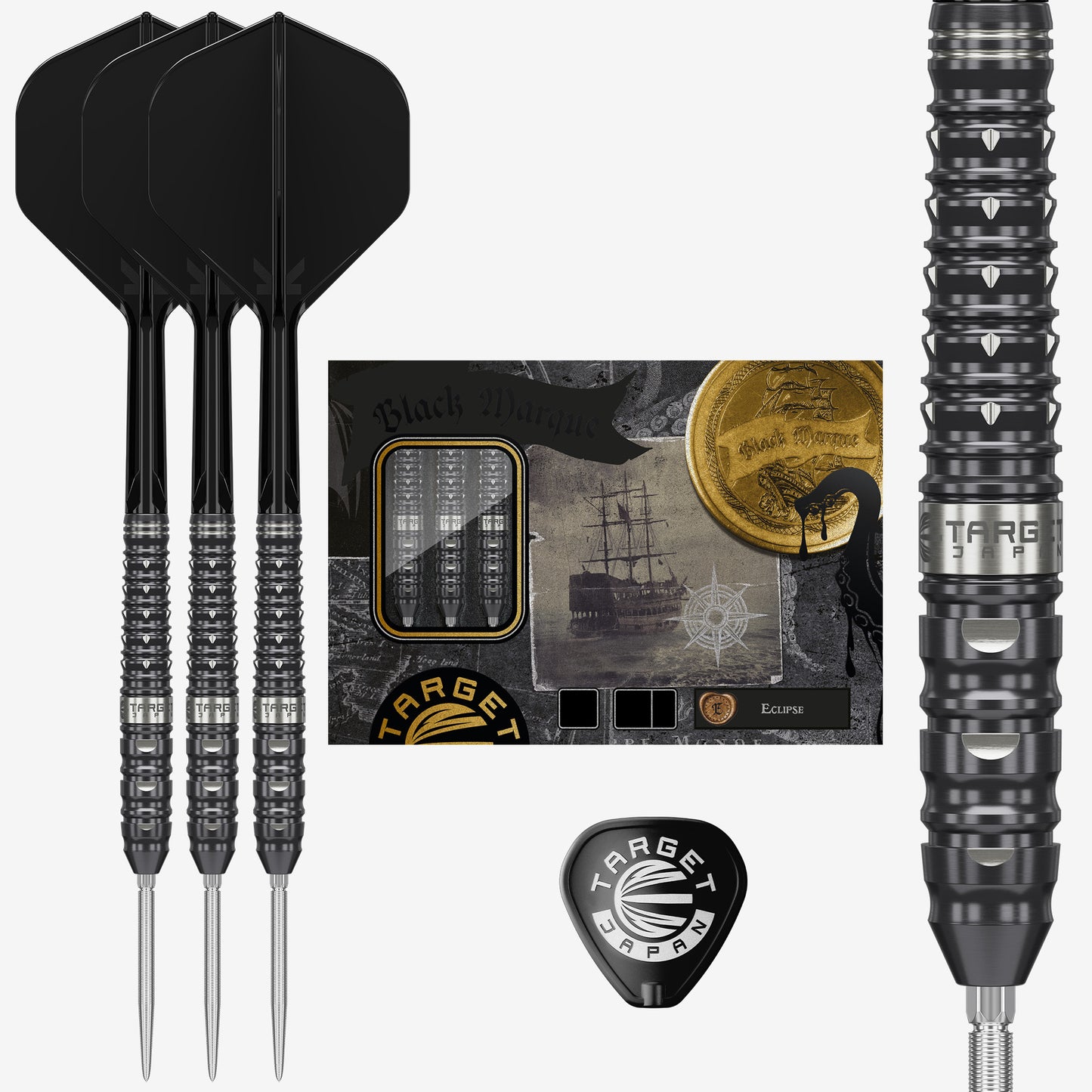 Black Marque Eclipse Steel Tip Dart