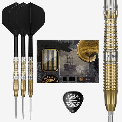 Black Marque Enzo Steel Tip Darts