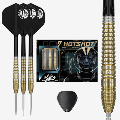 Hot Shot G3 90% Steel Tip Darts by Target Japan