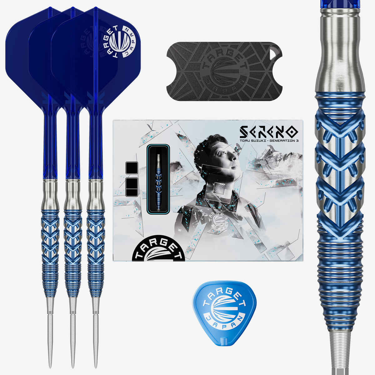 SERENO GEN3 90% SP STEEL TIP DARTS
