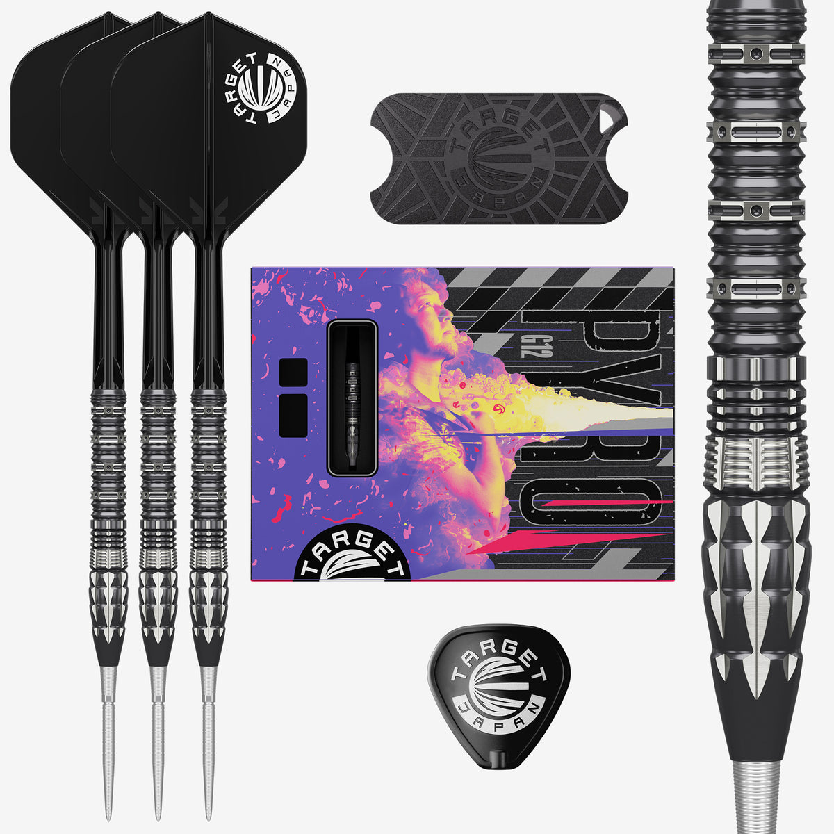 PYRO GEN12 90% SP STEEL TIP DARTS