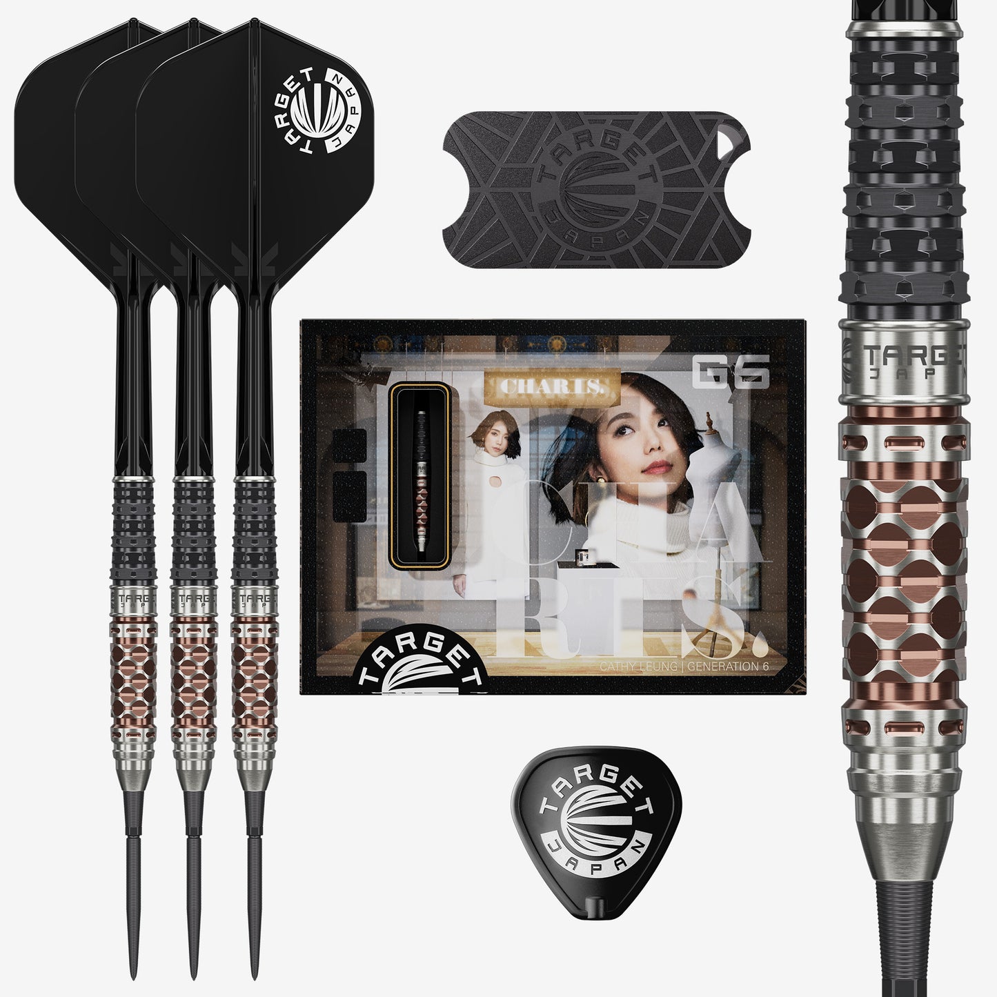 Charis Gen6 90% Tungsten Steel Tip Darts