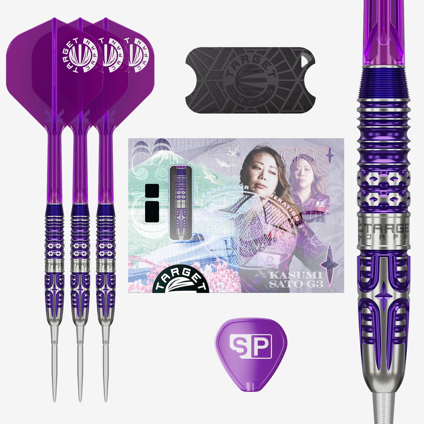 Target Japan Endeavour G3 90% SP Steel Tip Darts