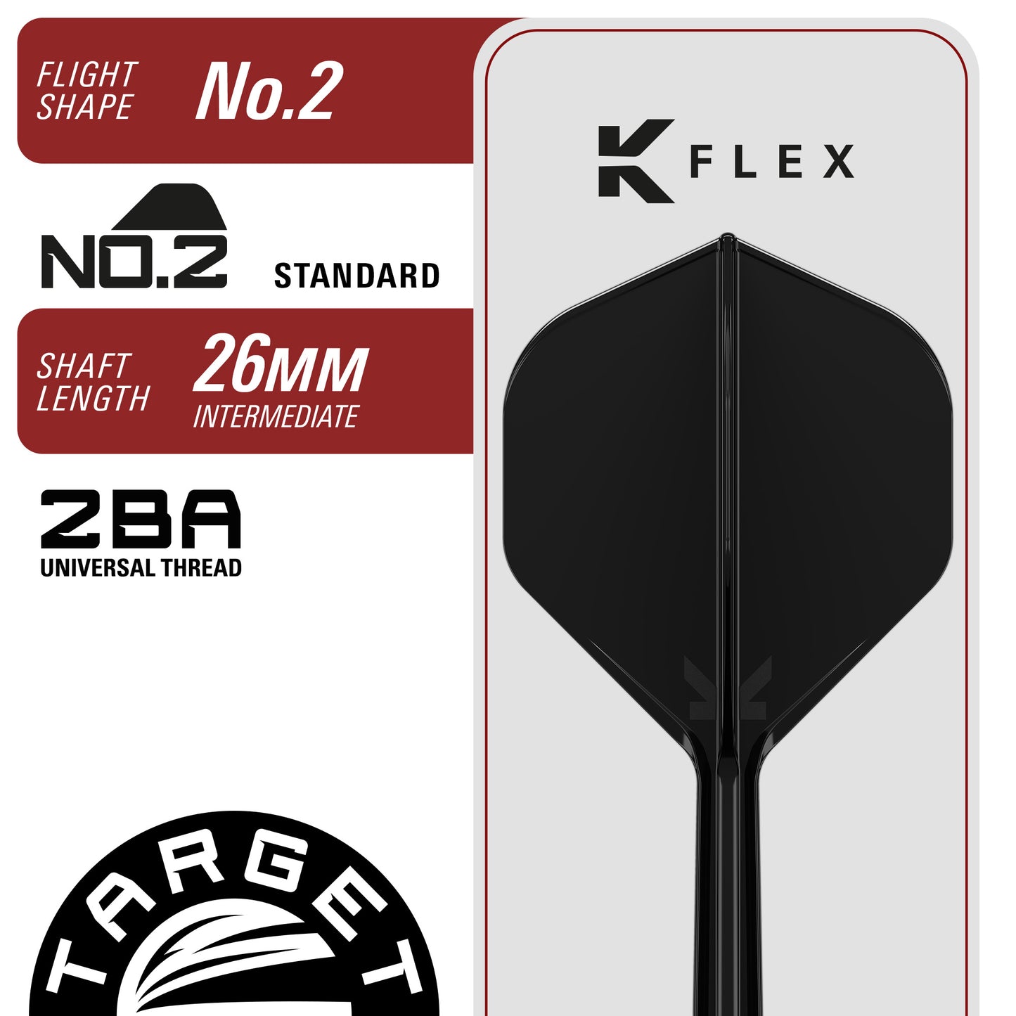 Black Marque Enzo Steel Tip Darts