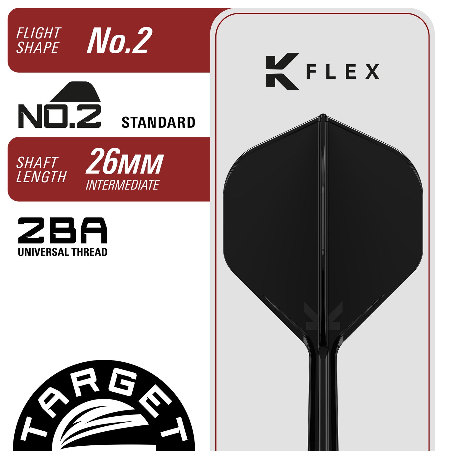 Black Marque Pierce Steel Tip Darts