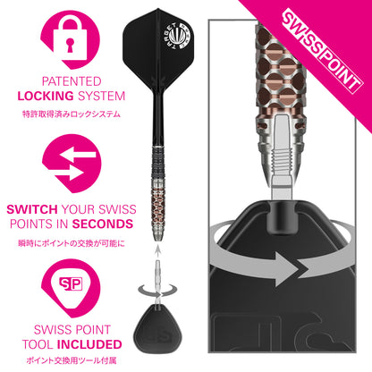 Charis Gen6 90% Tungsten Steel Tip Darts