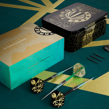 THE MIRACLE × RISING SUN CHAMPIONS 95% SP STEEL TIP DARTS LIMITED EDITION