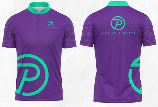 Pinnacle Darts Jersey Purple & Green (Pre-Order)