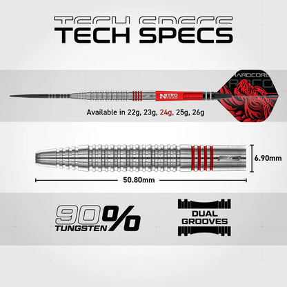 Jonny Clayton Original 2.0 90% Tungsten Steel Tip Darts