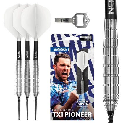 Luke Humphries TX1 Pioneer Switch Point 90% Tungsten Steel Tip Darts