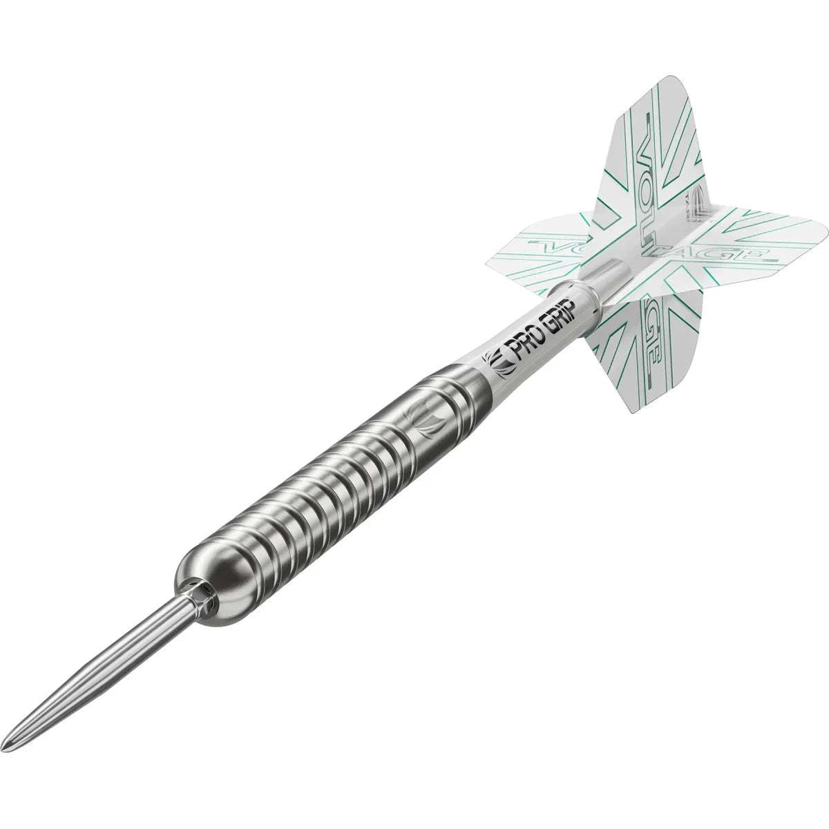 Target Rob Cross G1 90% tungsten steel tip dart with radial grooves, Pro Grip shaft, and Vision Ultra No.6 flights