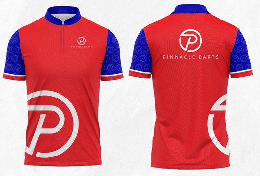 Pinnacle Darts Jersey Red White & Blue (Pre-Order)