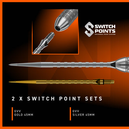 Gian Van Veen W-Max 90% Switch Point Darts