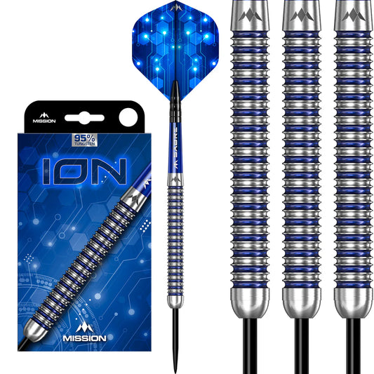 Mission ION Darts - Steel Tip - 95% Tungsten