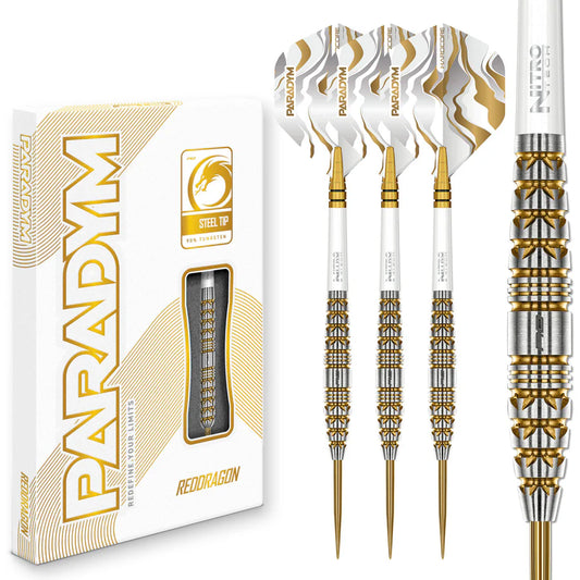 Paradym Gold Torpedo 90% Tungstem Steel Tip Darts