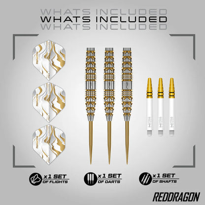 Paradym Gold Torpedo 90% Tungstem Steel Tip Darts