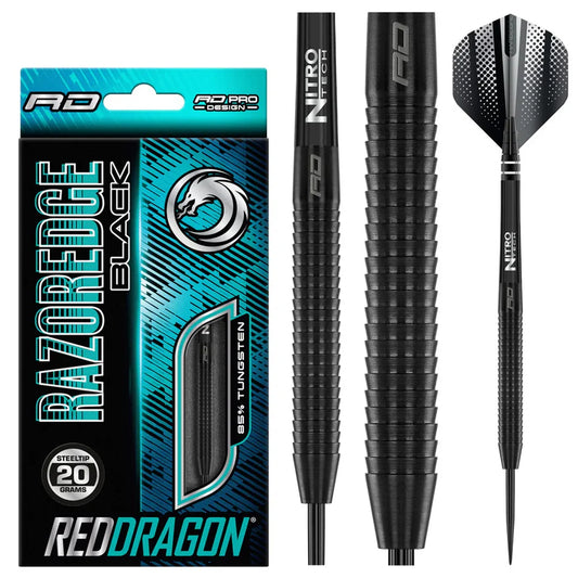 Razor Edge Black 85% Tungsten Steel Tip Darts