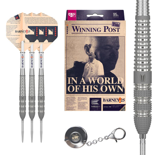 Barney 25 95% Tungsten SP Steel Tip Darts