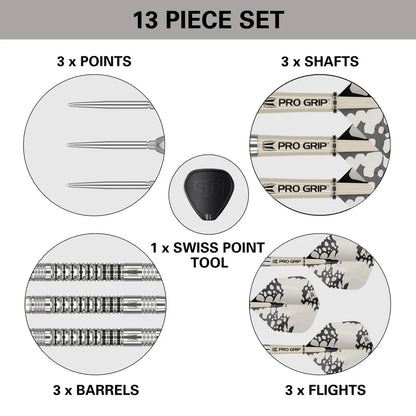 Exo 03 90% Tungsten SP Steel Tip Darts