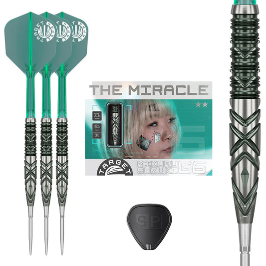 The Miracle Mikuru Suzuki G6 90% Tungsten Steel Tip Darts