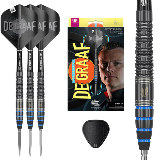 Jeffrey De Graaf G1 Swiss Point 90% Tungsten Steel Tip Darts