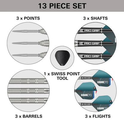 Kevin Doets 90% Tungsten SP Steel Tip Darts