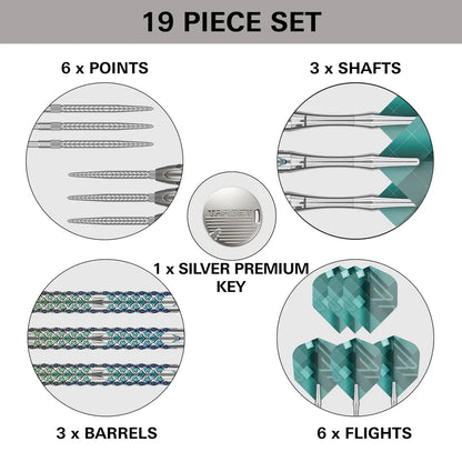 Rove 01 90% Tungsten SP Steel Tip Darts